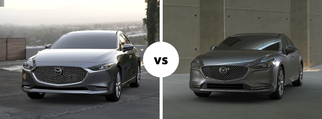 2020 Mazda3 vs 2020 Mazda6