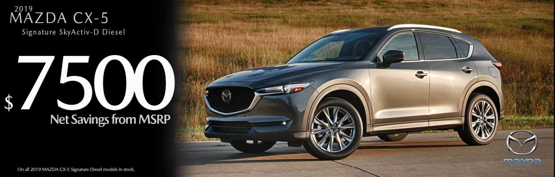 2019MazdaCX5SignatureDieselFinancingDeal_B_o Bob Baker Auto Group
