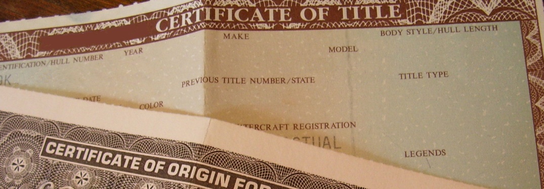 Title Certificate