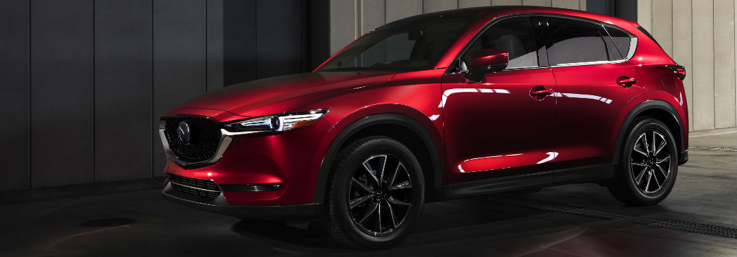 2018 Mazda CX-5 in Red Side View
