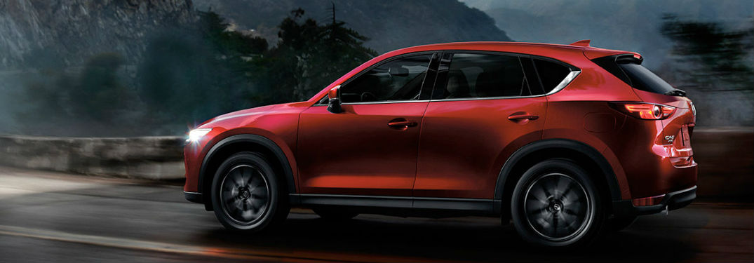 2018 Mazda CX-5 Exterior View with Headlamps Illuminated