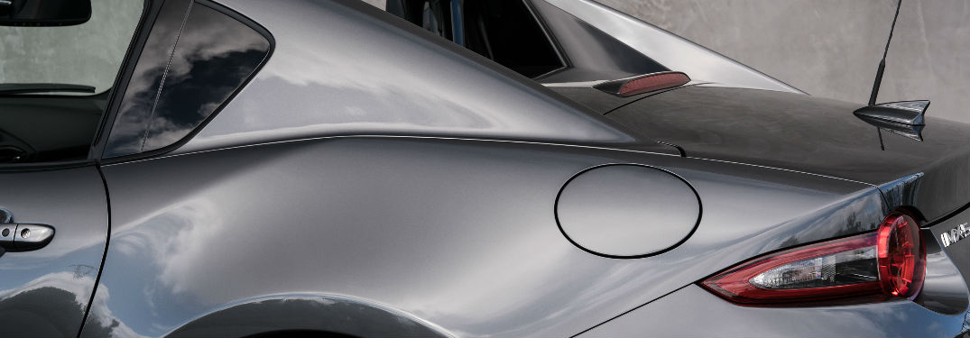 Close Up of Rear End of the 2018 Mazda MX-5 Miata RF