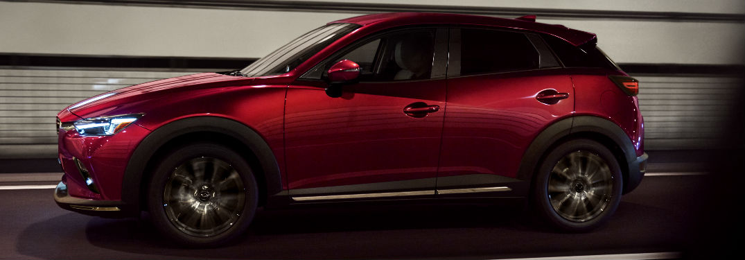 2019 Mazda CX-3 in Red - Side View