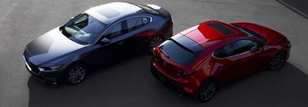 Mazda3 sedan and hatchback