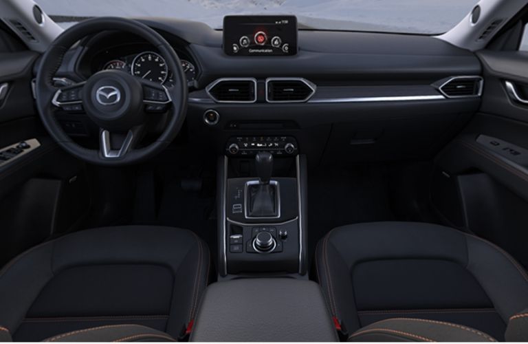 2020 Mazda CX-5 interior Black Leather