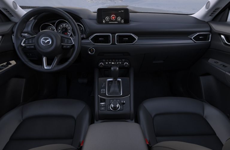 2020 Mazda CX-5 interior Black Leatherette
