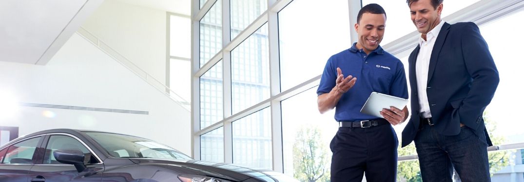 Mazda dealership consultation