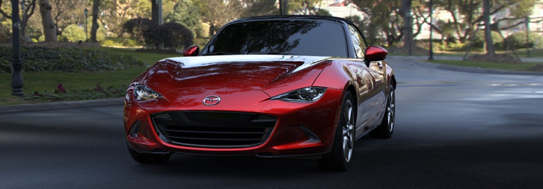 2021 Mazda MX-5 Miata in scenic park