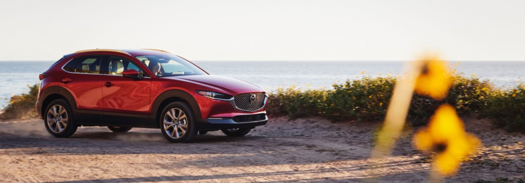 2021 Mazda CX-30 on sunny beach