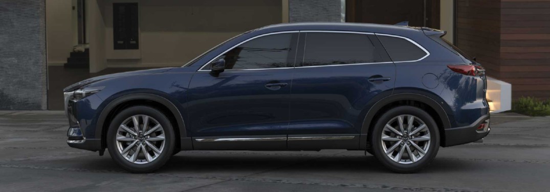2021 Mazda CX-9 in Deep Crystal Blue