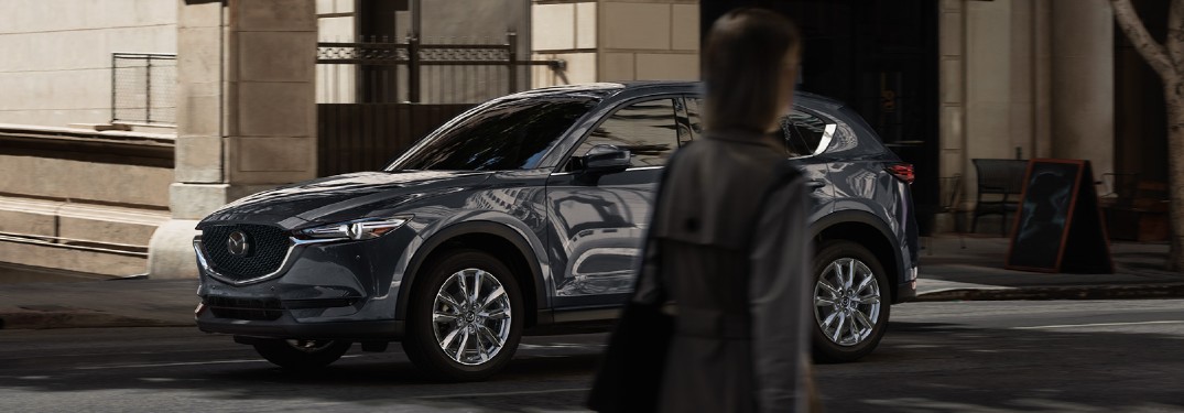 2021 Mazda CX-5 on city street