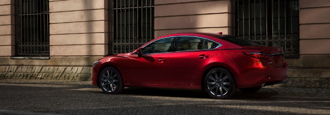 2021 Mazda6 on city street