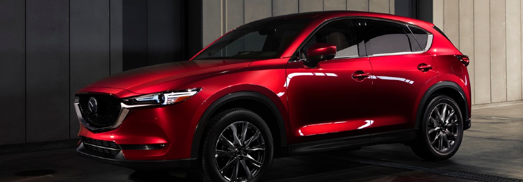 2021 Mazda CX-5 in modern garage