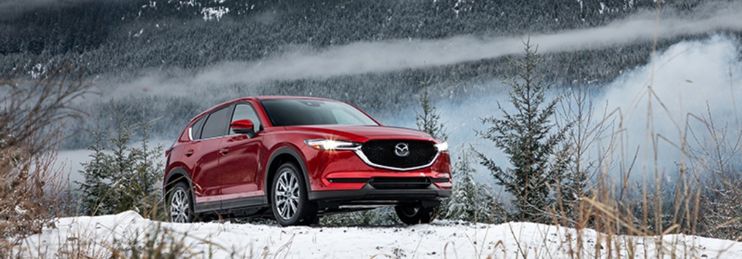 2021 Mazda CX-5 in snow