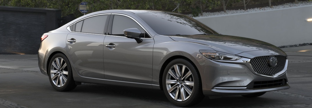 2019 Mazda6 parked on a city street