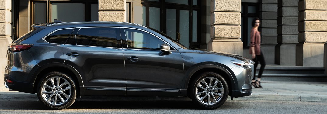 2019 Mazda CX-9 parked on a city street