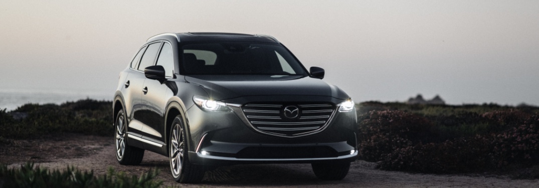 2020 Mazda CX-9 parked in a field