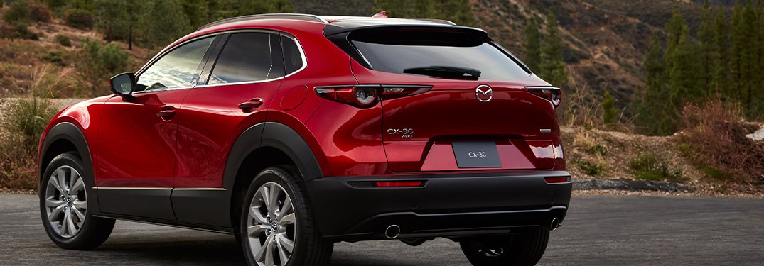 2020 Mazda CX-30 parked in a parking lot