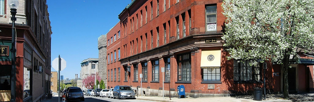 Historical district of downtown Fall River