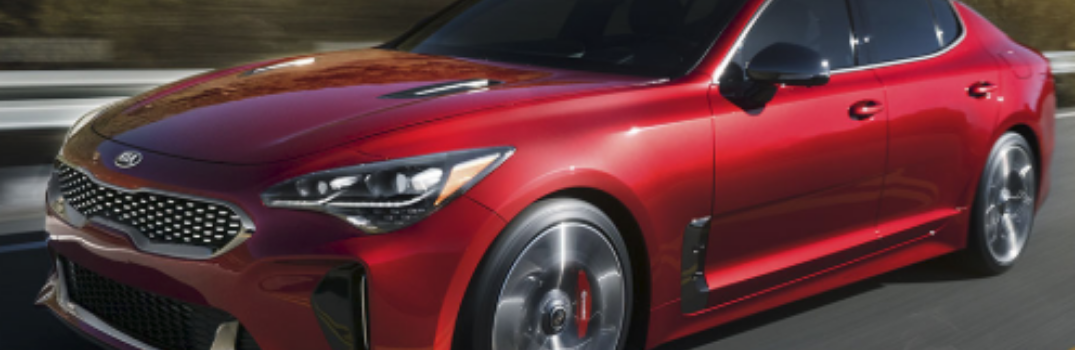 2019 Kia Stinger parked outside