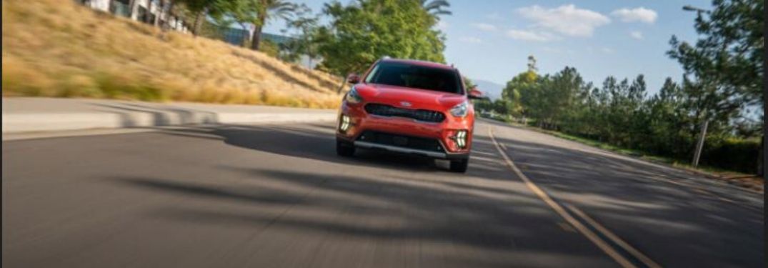 2020 Kia Niro front view driving