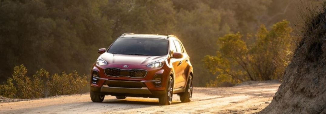 2021 Kia Sportage front view