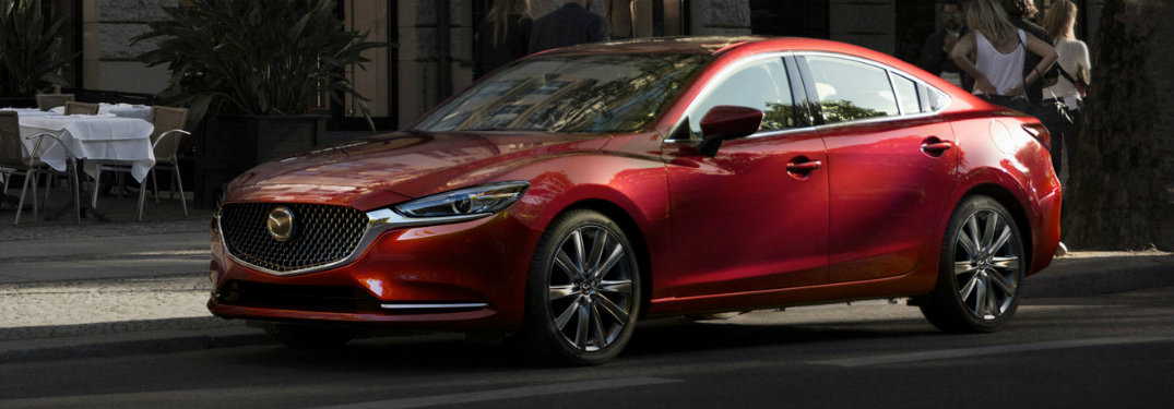 2018 Mazda6 red exterior front