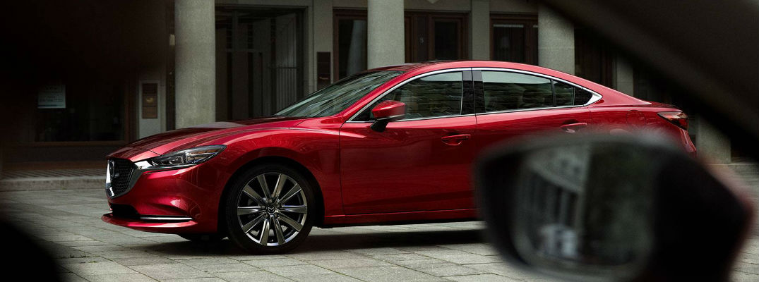 2018 Mazda6 Side View of Red Exterior