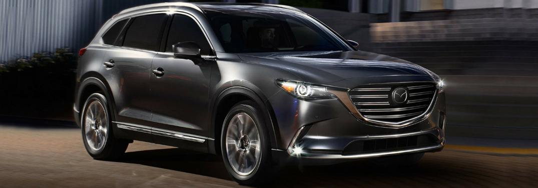 full view of 2018 cx-9 driving