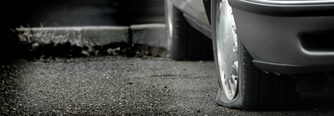 flat car tire