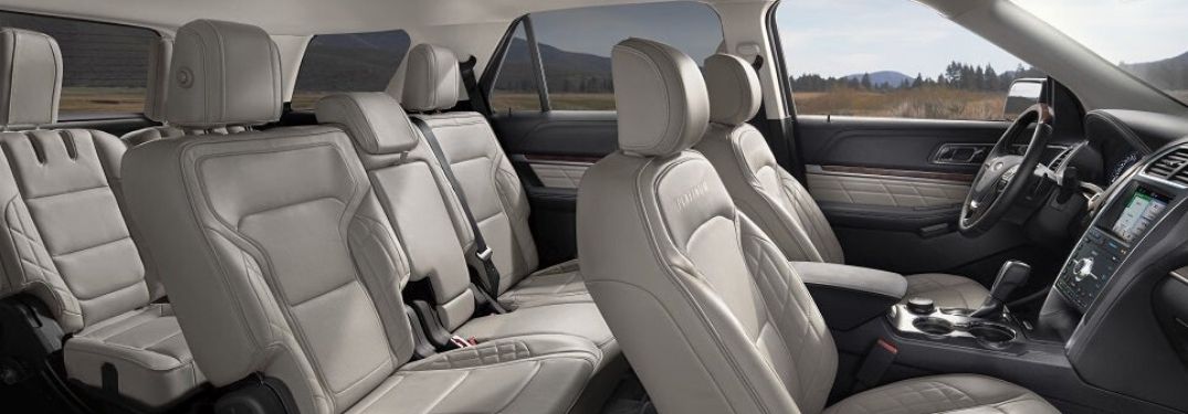 2019 Ford Explorer interior seats