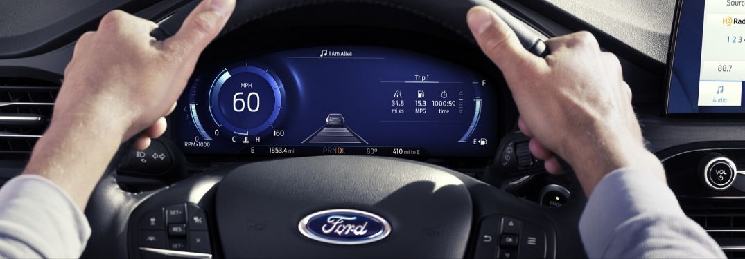 2020 Ford Escape instrument cluster