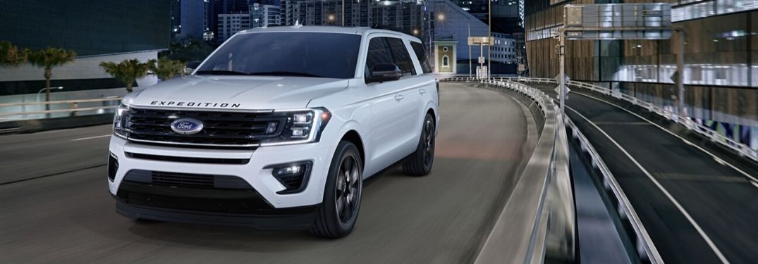 2020 Ford Expedition on city street