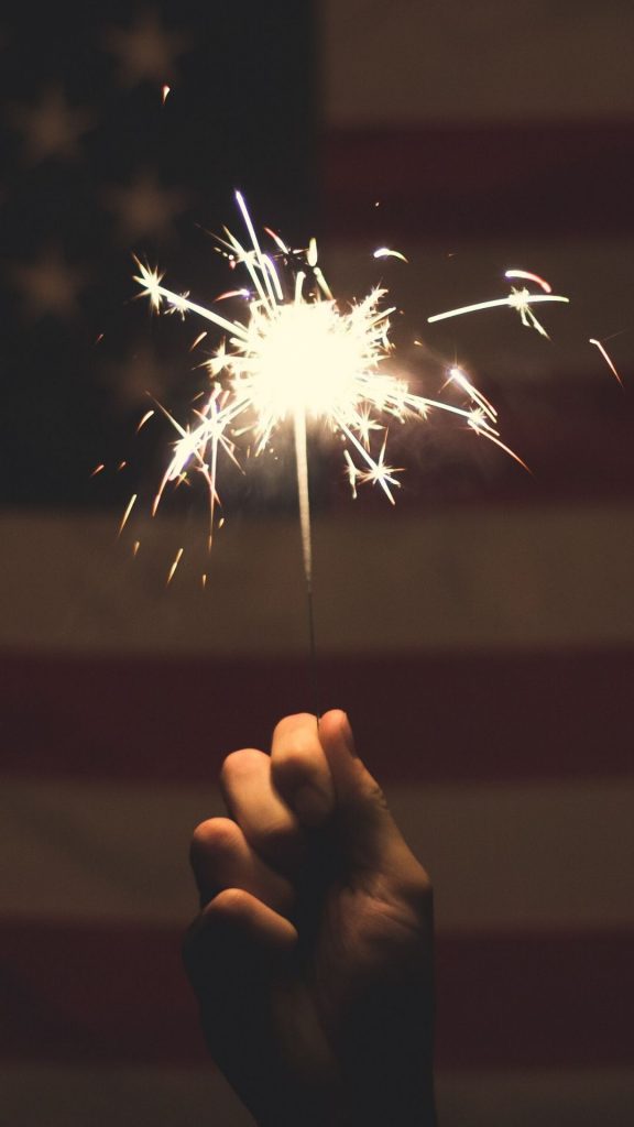 sparklers for 4th of july