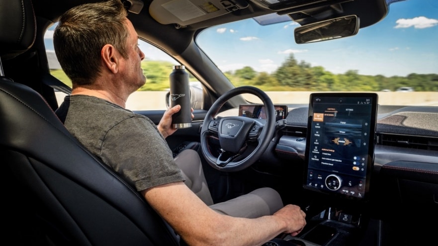 2021 Ford Mustang Mach-E with Active Drive Assist