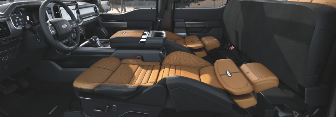 2021 Ford F-150 Max Recline Seats