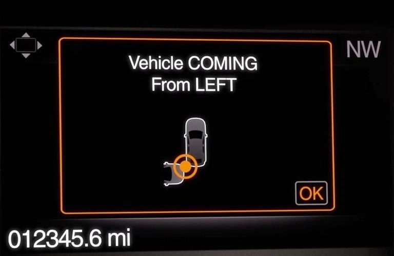 Ford BLIS® with Cross-Traffic alert notification.