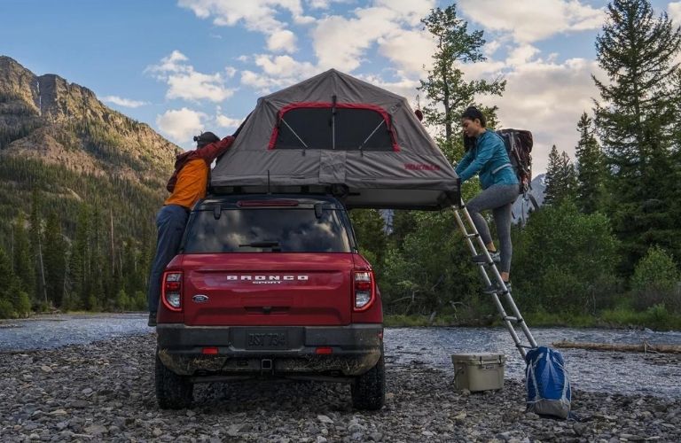 2021 Ford Bronco Sport rear profile