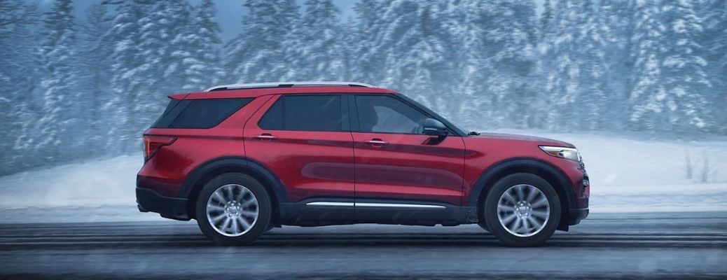 2021 Ford Explorer side profile