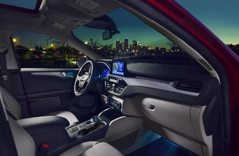 State-of-the-art interior of the 2022 Ford Escape