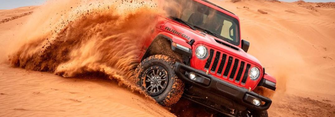 2022 Jeep Wrangler Rubicon off-roading