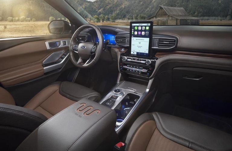 2022 Ford Explorer interior dashboard