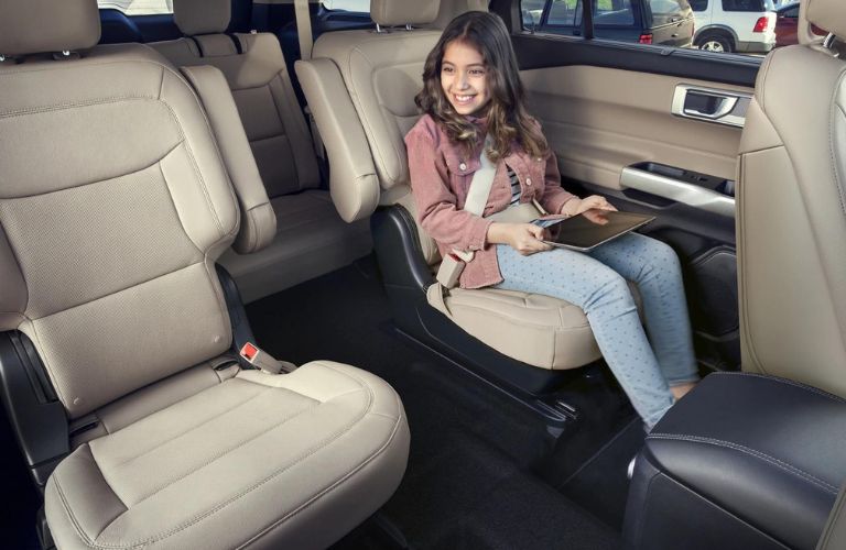 2022 Ford Explorer rear seats