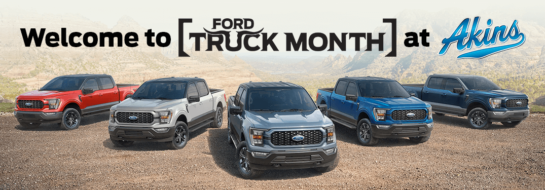 2023 Ford Truck Month at Akins Ford