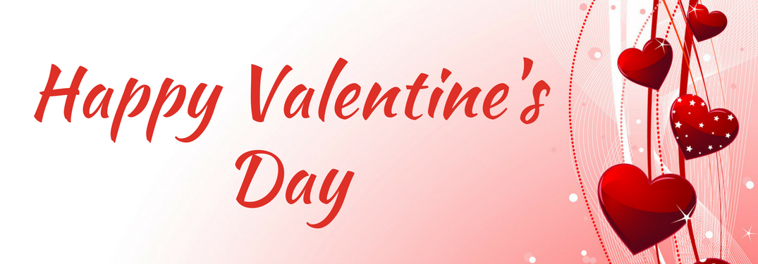 happy valentine's day text over red and white background with cartoon hearts