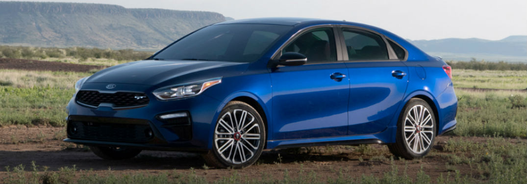 2020 Kia Forte exterior blue front fascia driver side