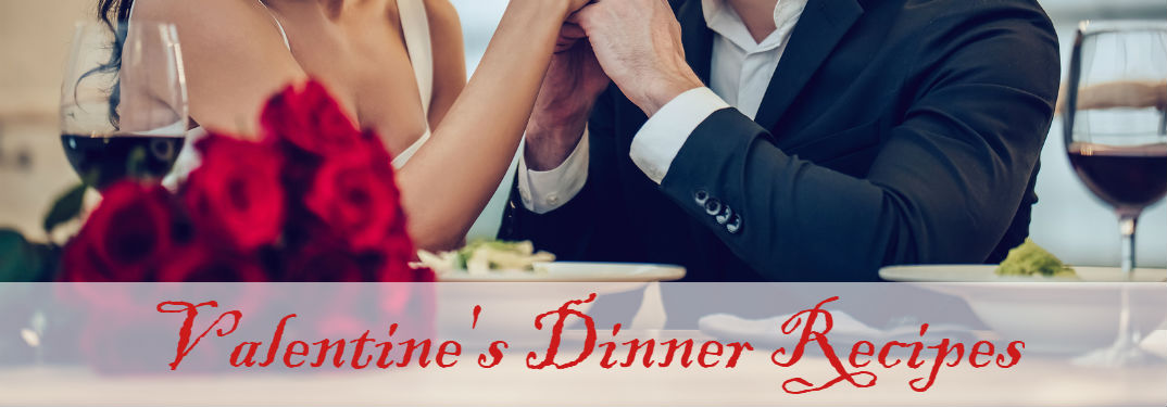 couple having dinner with Romantic Dinner Recipes for Valentine's Day