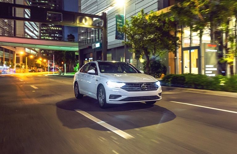 2021 Volkswagen Jetta on a Road