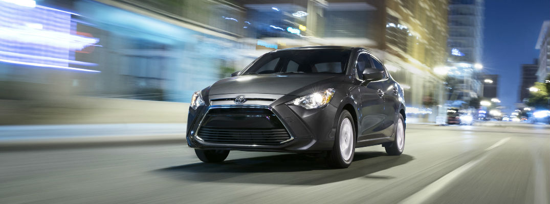 2018 Toyota Yaris iA Front View of Gray Exterior