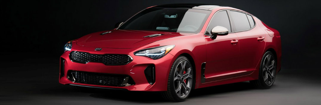 2018 Kia Stinger black showcase room